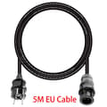 Miniatyrbillede 2 af 2: AC-stik, EU-stik, 14AWG UL TUV, 5M EU-kabel