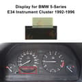 Miniatyrbild 2 av 4: BMW 5-serie E34 Instrumentpanel Display, Hög Kompatibilitet, Exakt Skärmstorlek, Lätt Installation