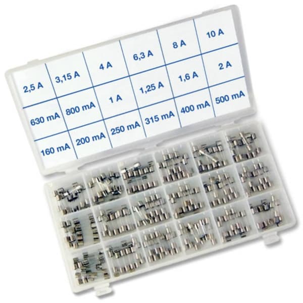 Püschel Feinsicherungen SORTI18FB SORTI18FB Säkring (Ø x L) 5 mm x 20 mm Snabb -F- Innehåll 180 st