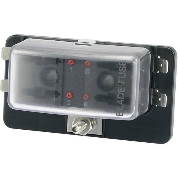 TRU COMPONENTS TC-R3-76-01-3L104 Fordon-säkringsinsats med statusdisplay Passar till Flatsäkring Standard 30 A 32 V/DC