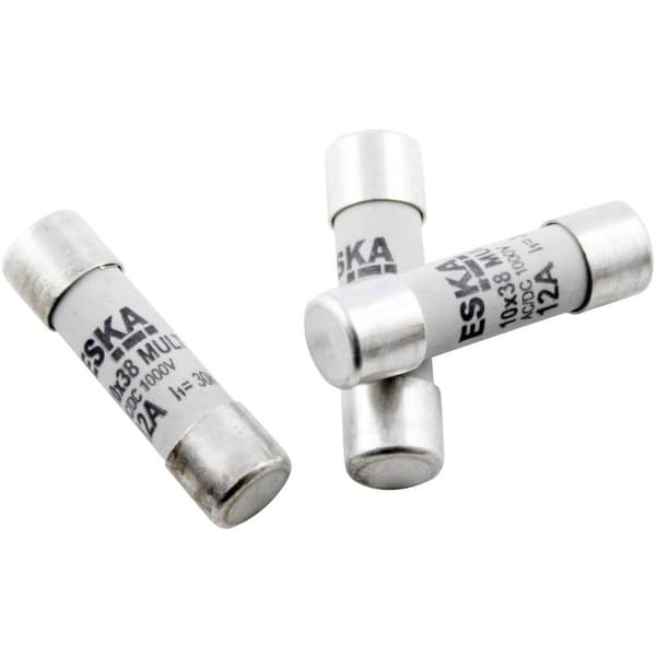 ESKA 002625404 1038.827 Multimetersäkring (Ø x L) 10.3 mm x 38 mm 10 A 1000 V Snabb -F- Innehåll 1 st
