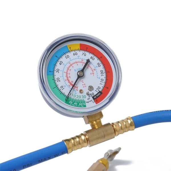 Fyllslang R134A - Miaienu - 153 - Universalmätare - 0-250psi - 115cm