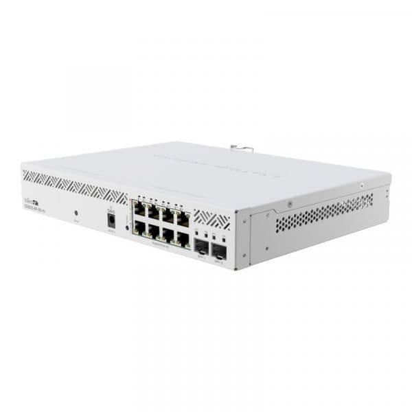 MikroTik CSS610-8P-2S+IN Ethernet-switch - 8 1G-portar - 2 10G SFP+-portar - Smart kontrollerad PoE-strömförsörjning