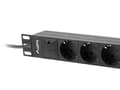 Miniatyrbilde 2 av 4: LANBERG POWER STRIP 10" RACK (1U, 16A, 3X SHUKO)