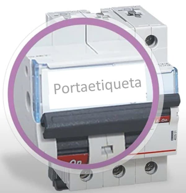 Legrand - 407930E - Termisk magnetisk automatisk brytare 4P, 25A, C-kurva, 10 kA, 4 moduler, DX3