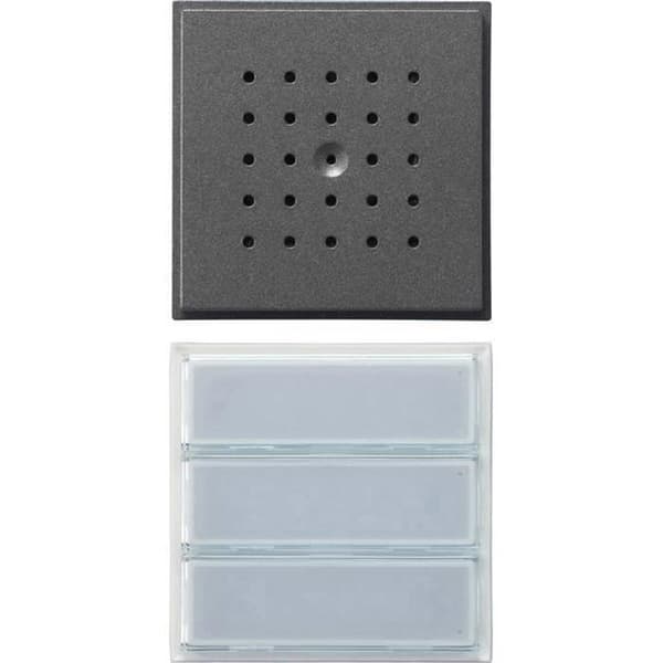 GIRA 126167, trådbunden, 2 moduler, IP44, -25 - 70 Â°C, antracit, 30 mm