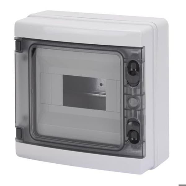 Vattentät låda - GEWISS - GW40102 - IP65 - 400V - 8 moduler