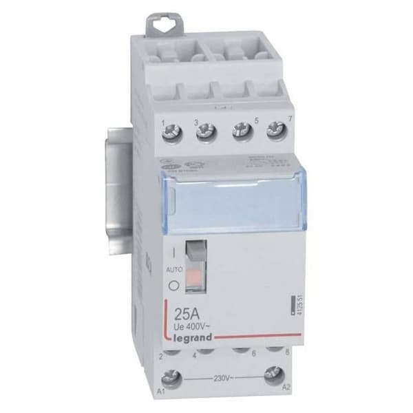 Strömkontaktor 230V 4 kontakter 25A 4F ...