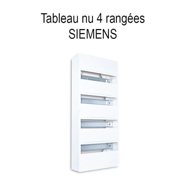 Bar elpanel för att utrusta 4 rader