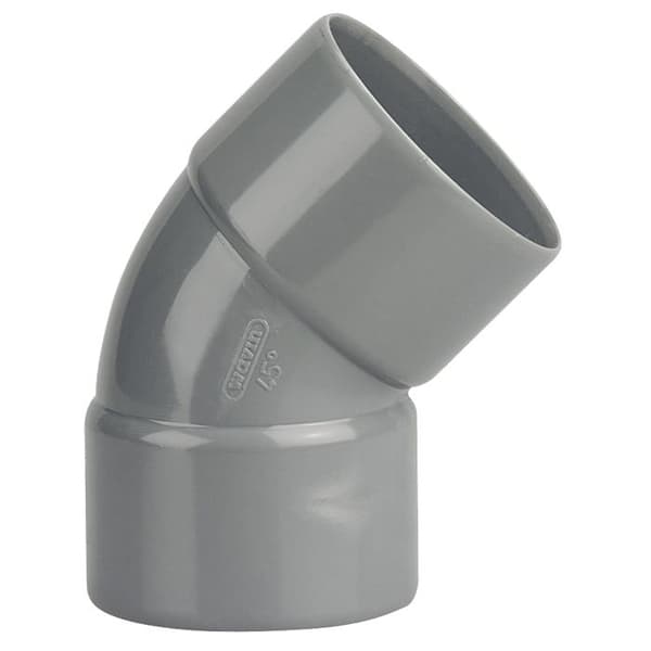 PVC armbåge FF 45 Ø 50