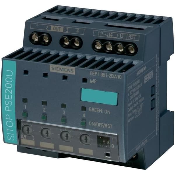 Selektivitetsmodul - SIEMENS - SITOP PSE200U 3A - 24 V/DC/0,5-3A