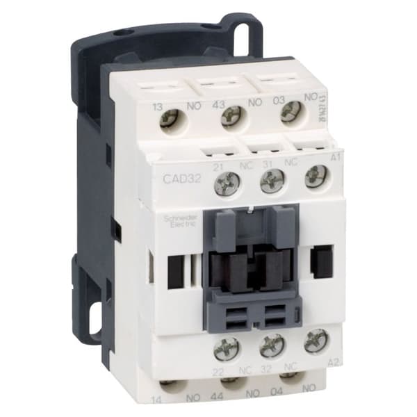 Auxiliary contactor - SCHNEIDER ELECTRIC - CAD32P7 - 2 NF - 3 NO - Inomhusbruk