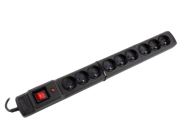 Listwa zasilająca Armac Multi M9 5m 9x PL czarna