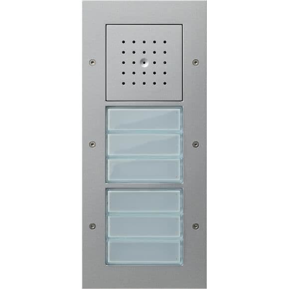 Interrupter GIRA - 126865 - Med kabel - 2 moduler - IP44 - Aluminium Gjuten aluminium