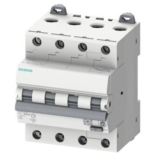 Siemens 5SU13466FP16 Restströmbrytare/kretsbrytare Säkring Storlek = 3 4 pol 16 A 0,03 A