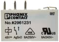 Miniatyrbild 1 av 3: Phoenix kontakt - REL-MR-48DC/21 - Paket med 10 inkopplingsbara miniatyrreläer med strömkontakt 1 omkoppling 48 V DC
