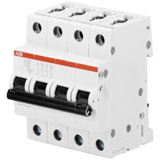 ABB 2CDS254001R0204, dvärgbrytare, flerfärgad, metall, plast, 88 mm, 500 g, 92 mm