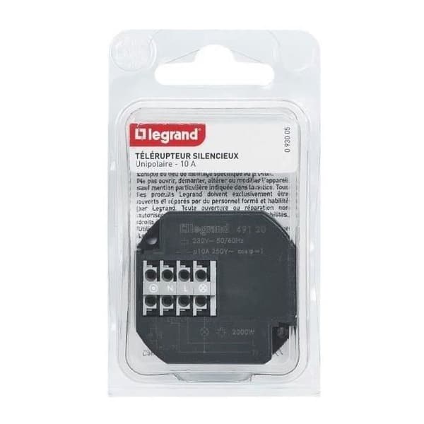 LEGRAND Enpolig fjärrbrytare - 10 A - 230 V