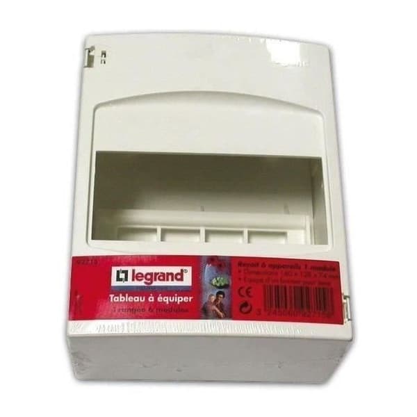 LEGRAND Box med 6 moduler + jordplint