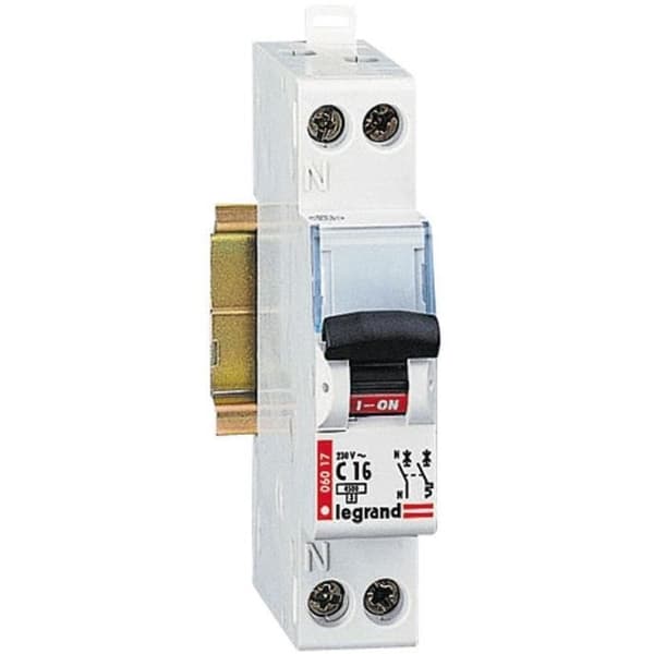 LEGRAND Effektbrytare DNX - 16 A - enpolig + neutral