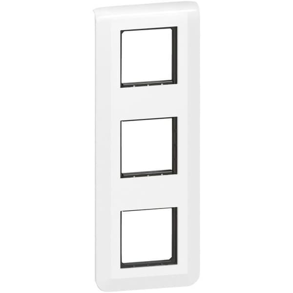 LEGRAND - Mosaikstöd med skruv 3x2 moduler grön vit