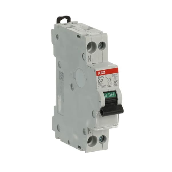 Strömbrytare - ABB - 2A - Bipolär 4,5 kA - Standard C15-100 - Inomhus