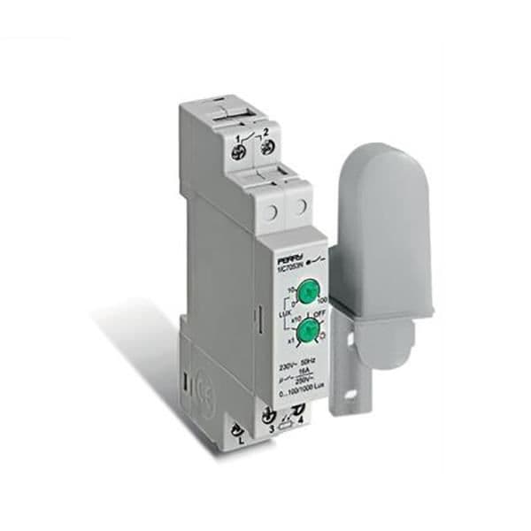 Perry - Skymningssensor 0-1000 Lux 1DIN