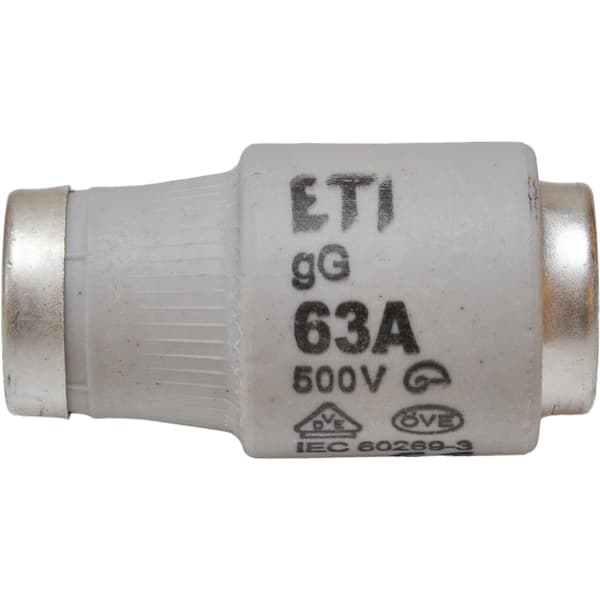 Sikringspatron DIII 63A Treg