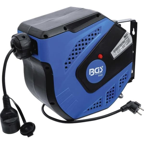 Automatisk kabelupprullare - BGS - 25 m - Väggmontering - Termisk brytare
