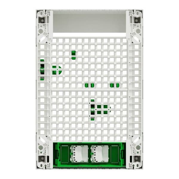 Schneider electric - R9H13402VDIBOX - Resi9 VDI Box 13M2R box - operatörsbox stödbox med 2 uttag -