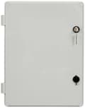 Miniatyrbild 3 av 4: Elektro-plast elpanel - 1 - 43. IP65 579 - Fördelningsskåp med UNI-lås - Industrilåda - Grå