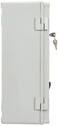 Miniatyrbild 4 av 4: Elektro-plast elpanel - 1 - 43. IP65 579 - Fördelningsskåp med UNI-lås - Industrilåda - Grå