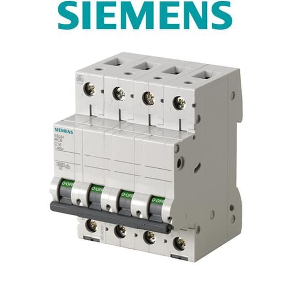 Siemens - Fyrpolig brytare 20A Curve C