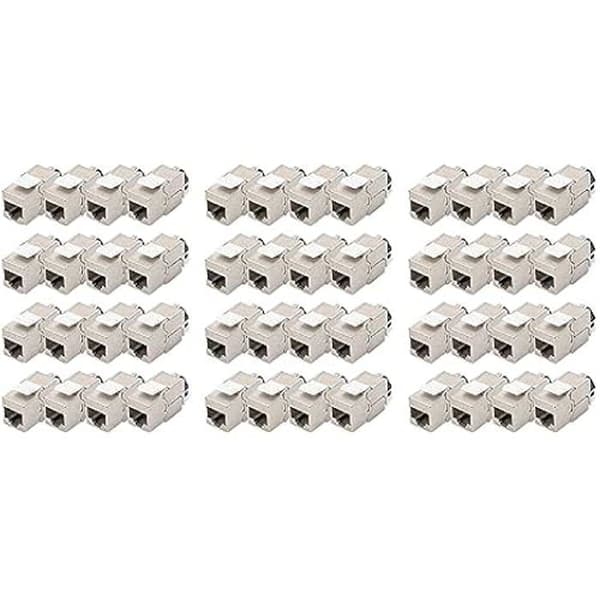 Modul Keystone Cat-6A - DIGITUS - 48 stycken - RJ45 - 10GBase-T - Verktygsfri installation