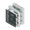 Miniatyrbild 3 av 3: El-eluttag - NEO Elektroplast - RH-6 - 6 moduler - IP65 - Plast ABS och PC
