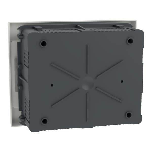 Inbyggd elskåp - Schneider - Easy9 EU IP40 - 1 rad - 8 moduler - Vit