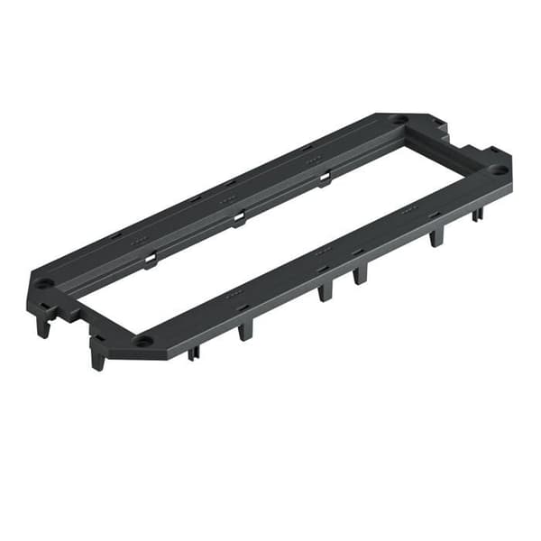 Elpanelkomponent - Obo bettermann-modul - 7408763 - Abdeckplatte UT4P4 für UT4 4 Modul45 ()
