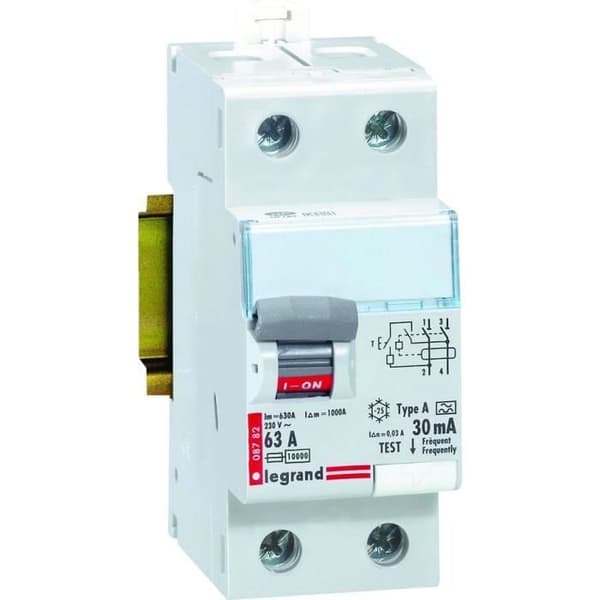 Differentialomkopplare - LEGRAND - DX 63A - Bipolär - 230V - 30mA