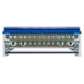 Miniatyrbild 2 av 4: Orno LZ-8201/15 80-500 A splitterfördelningsblock för DIN-skena eller elpanel med utgångs- och ingångsanslutningar 15 ledare