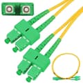 Miniatyrbild 2 av 2: Extralink - EX.9151 - Cordon de raccordement SC/APC-SC/APC SM G.652D DUPLEX 10 M