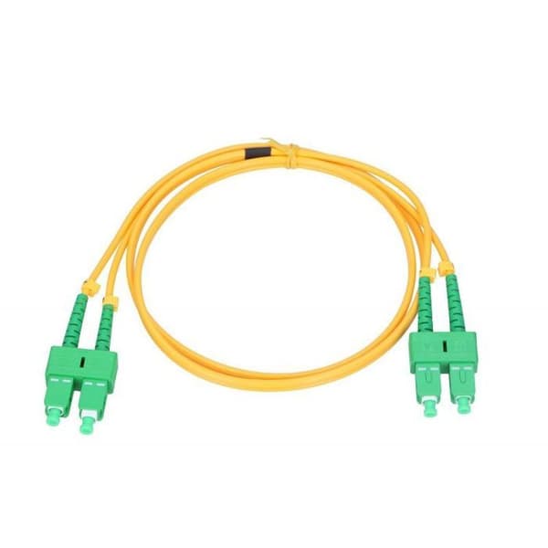 Extralink - EX.9151 - Cordon de raccordement SC/APC-SC/APC SM G.652D DUPLEX 10 M