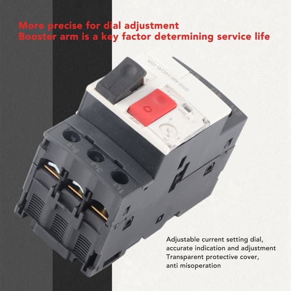 Motorbeskyttelsesafbryder, Overbelastningsbeskyttelse, Stabil AC690V Ydelse, Nem Skinnemontering