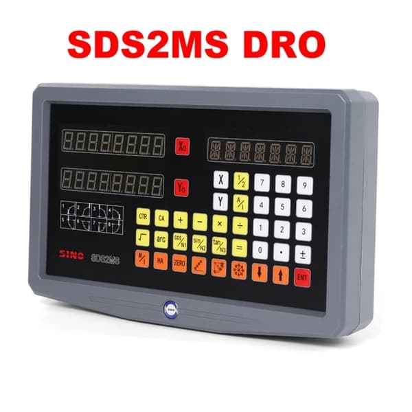 Digitaalinen näyttöpakkaus, lineaariset asteikot, kooderin linjat, SDS2MS DRO SET