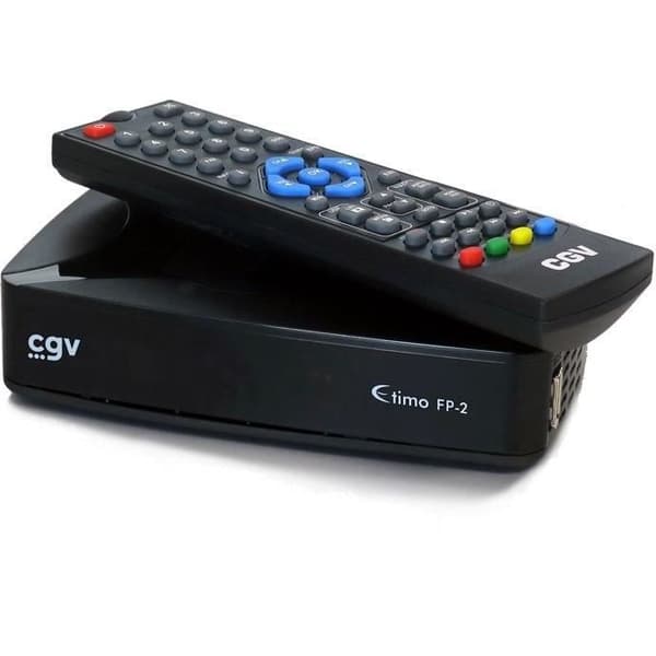 TNT mottagare-inspelare - CGV - ETIMO FP-2 - DVB-T2 HEVC 265 - Integrerad hårddisk - Full HD