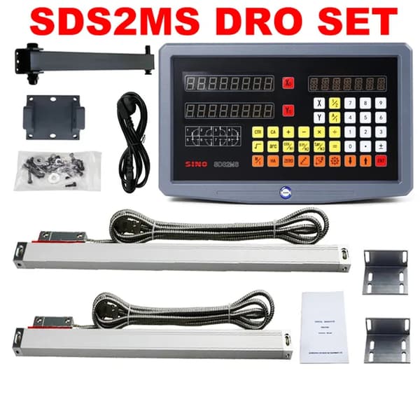 Digital Readout Kit, Lineære Skalaer, Encoder Linjer, SDS2MS DRO SÆT