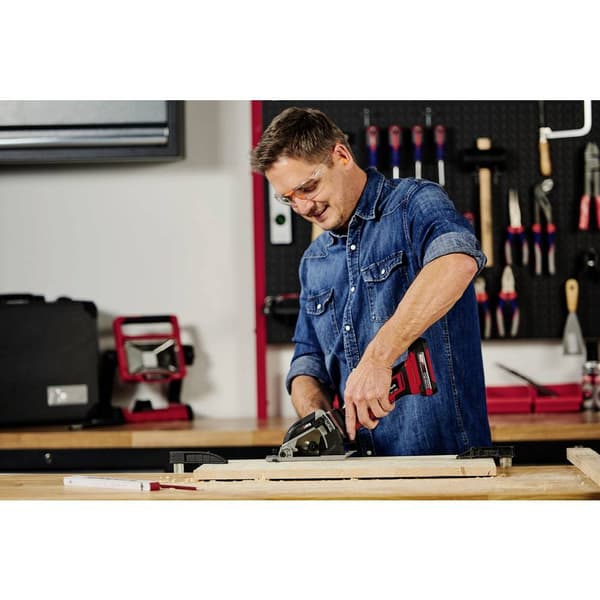Einhell Power X-Change TE-CS 18/89 Li - Solo Minicirkelsåg 89 mm exkl. batteri/laddare, inkl. skärskiva 18 V