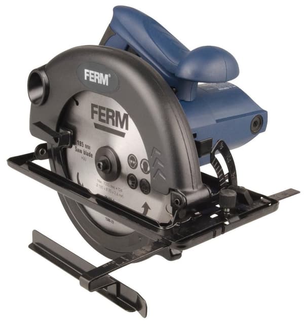 FERM CSM1039 Rundsav - 1200W - 185mm - DIY