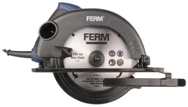 FERM CSM1039 Rundsav - 1200W - 185mm - DIY