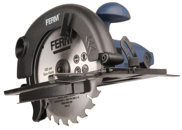 FERM CSM1039 Rundsav - 1200W - 185mm - DIY