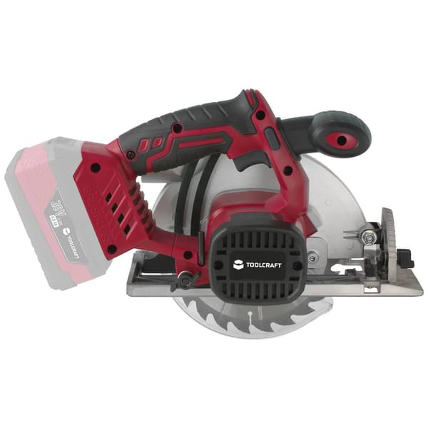 TOOLCRAFT TCS 55 / TAWB-200 Cirkelsåg batteridriven 165 mm borstfri, exkl. batteri/laddare